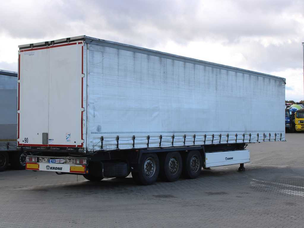 Krone SD, LIFT AXLE, 2X PALLET BASKET, MULTILOCK - Tenteli dorse: fotoğraf 4 Krone SD, LIFT AXLE, 2X PALLET BASKET, MULTILOCK - Tenteli dorse: fotoğraf 4