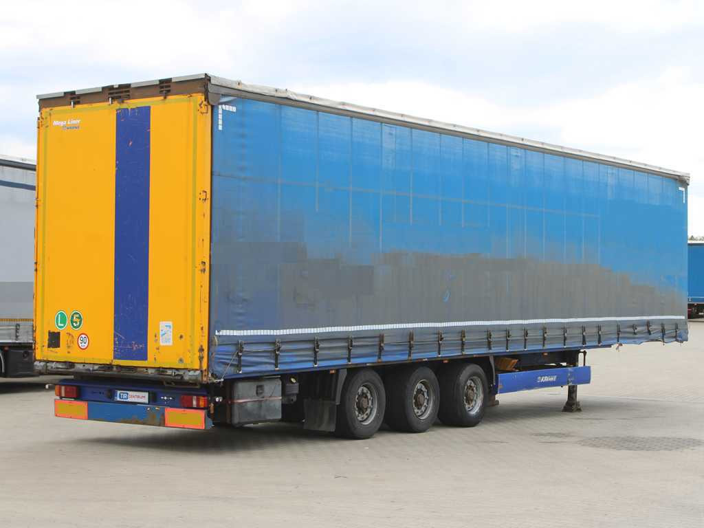 Krone SD, LIFTING AXLE, LOWDECK, LIFTING ROOF - Tenteli dorse: fotoğraf 4 Krone SD, LIFTING AXLE, LOWDECK, LIFTING ROOF - Tenteli dorse: fotoğraf 4