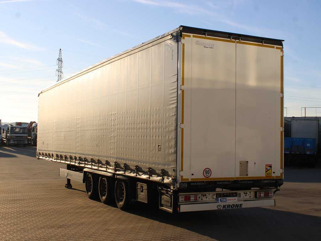 Krone SD, LOWDECK, LIFTING AXLE, MULTILOCK, LIFTING ROOF - Tenteli dorse: fotoğraf 5 Krone SD, LOWDECK, LIFTING AXLE, MULTILOCK, LIFTING ROOF - Tenteli dorse: fotoğraf 5