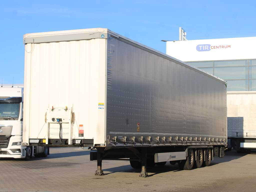 Krone SD, LOWDECK, LIFTING AXLE, MULTILOCK, LIFTING ROOF - Tenteli dorse: fotoğraf 1 Krone SD, LOWDECK, LIFTING AXLE, MULTILOCK, LIFTING ROOF - Tenteli dorse: fotoğraf 1