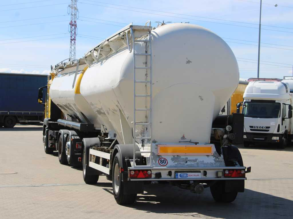 MAN TGA 26.440, 6x2, EURO 5, FELDBINDER 30m3, LIFTING AXLE, SILO + SPITZER (2006) - Tanker kamyon: fotoğraf 5 MAN TGA 26.440, 6x2, EURO 5, FELDBINDER 30m3, LIFTING AXLE, SILO + SPITZER (2006) - Tanker kamyon: fotoğraf 5