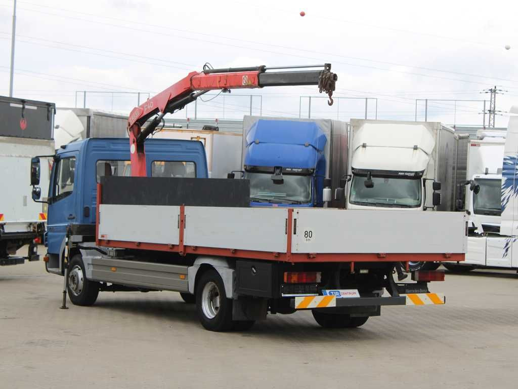 Mercedes-Benz ATEGO 1018, EURO 3, CRANE FASSI F40A.21 - Sal/ Açık kasa kamyon, Vinçli kamyon: fotoğraf 4 Mercedes-Benz ATEGO 1018, EURO 3, CRANE FASSI F40A.21 - Sal/ Açık kasa kamyon, Vinçli kamyon: fotoğraf 4