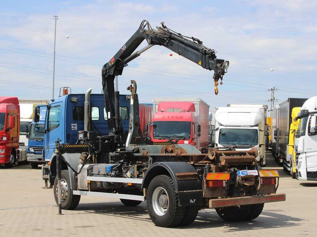 Mercedes-Benz AXOR 1824, CRANE HIAB 099B-3 DUO, 4x4 - Kancalı yükleyici kamyon, Vinçli kamyon: fotoğraf 4 Mercedes-Benz AXOR 1824, CRANE HIAB 099B-3 DUO, 4x4 - Kancalı yükleyici kamyon, Vinçli kamyon: fotoğraf 4