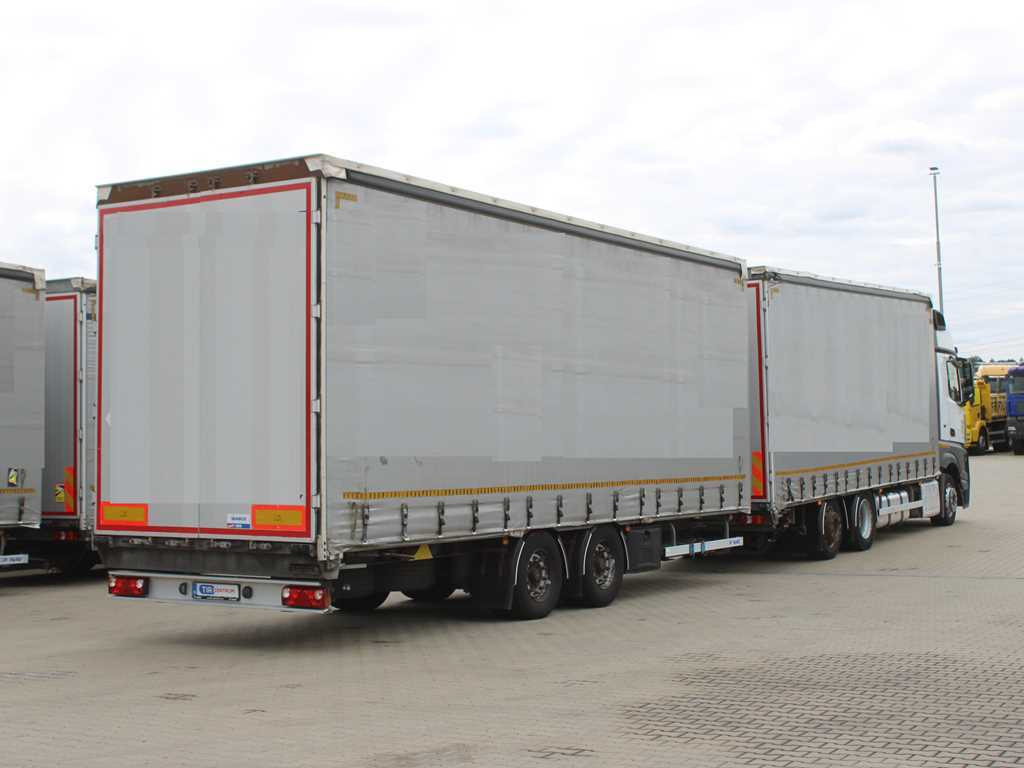 Mercedes-Benz Actros 2542, 6X2, LIFTING AXLE + PANAV TVK18M - Tenteli kamyon: fotoğraf 4 Mercedes-Benz Actros 2542, 6X2, LIFTING AXLE + PANAV TVK18M - Tenteli kamyon: fotoğraf 4