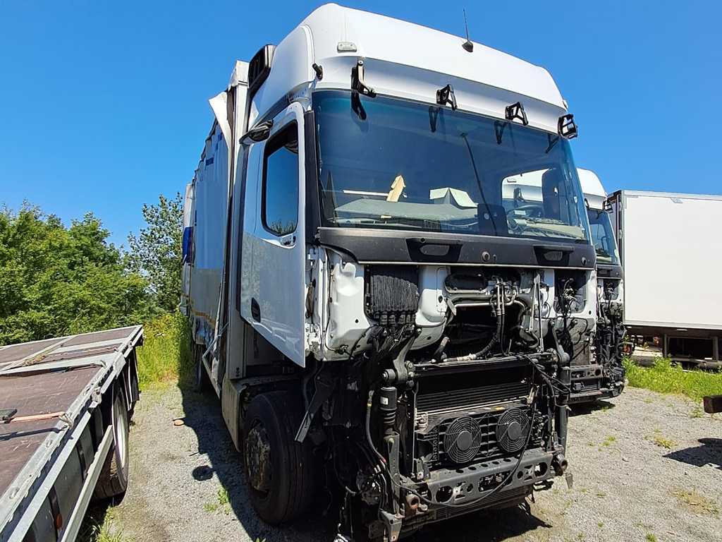 Mercedes-Benz Actros 2542, 6X2 + PANAV TVK18M - Tenteli kamyon: fotoğraf 5 Mercedes-Benz Actros 2542, 6X2 + PANAV TVK18M - Tenteli kamyon: fotoğraf 5