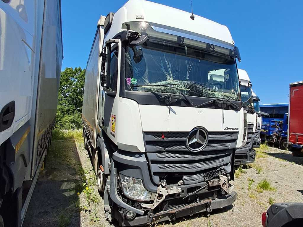 Mercedes-Benz Actros 2542, 6X2 + PANAV TVK18M - Tenteli kamyon: fotoğraf 2 Mercedes-Benz Actros 2542, 6X2 + PANAV TVK18M - Tenteli kamyon: fotoğraf 2