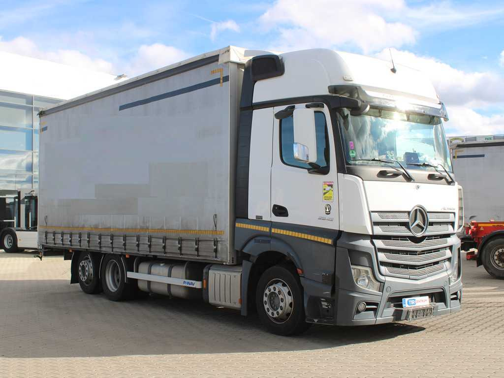 Mercedes-Benz Actros 2542, EURO 6, 6X2, NAVIGATION - Tenteli kamyon: fotoğraf 3 Mercedes-Benz Actros 2542, EURO 6, 6X2, NAVIGATION - Tenteli kamyon: fotoğraf 3