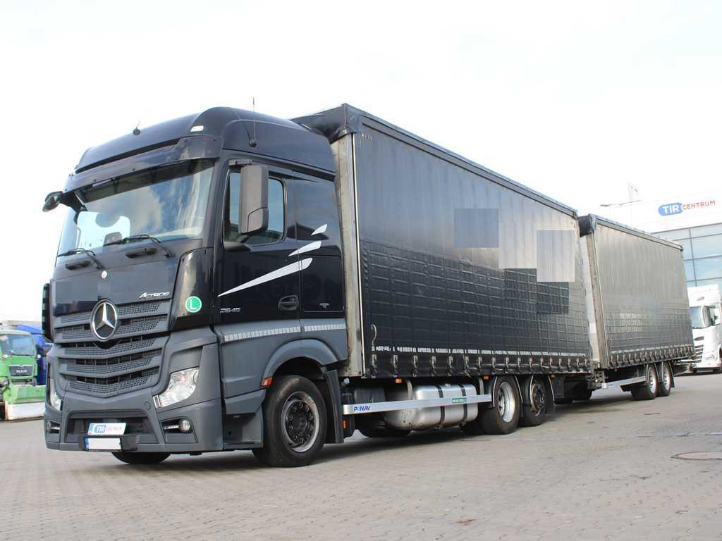Mercedes-Benz Actros 2545, 6X2, EURO 6, AIR SUSPENSION + PANAV - Tenteli kamyon: fotoğraf 1 Mercedes-Benz Actros 2545, 6X2, EURO 6, AIR SUSPENSION + PANAV - Tenteli kamyon: fotoğraf 1