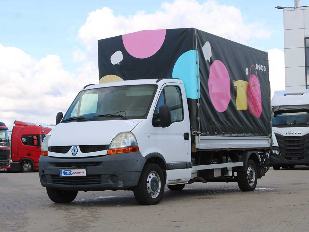 Renault MASTER, EURO 4, HYDRAULIC FRONT, CAMERA - Tenteli kamyonet: fotoğraf 1 Renault MASTER, EURO 4, HYDRAULIC FRONT, CAMERA - Tenteli kamyonet: fotoğraf 1