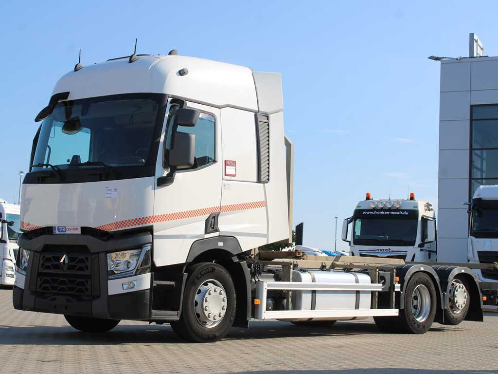 Renault T460, EURO 6, BDF, LIFT AXLE, AIR SUSPENSION - Konteynır taşıyıcı/ Yedek karoser kamyon: fotoğraf 1 Renault T460, EURO 6, BDF, LIFT AXLE, AIR SUSPENSION - Konteynır taşıyıcı/ Yedek karoser kamyon: fotoğraf 1