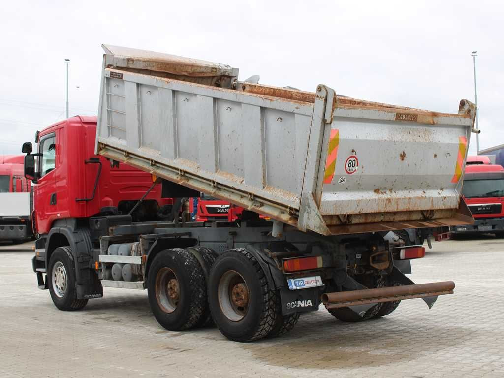 Scania R 420 CB 6X4 ,THREE-SIDED,EURO 4,RETARDER,13m³ - Damperli kamyon: fotoğraf 4 Scania R 420 CB 6X4 ,THREE-SIDED,EURO 4,RETARDER,13m³ - Damperli kamyon: fotoğraf 4