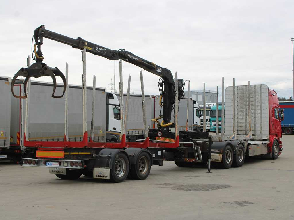 Scania R 480, HYDRAULIC ARM LHO L120Z(78), 6X4 - Tomruk kamyonu, Vinçli kamyon: fotoğraf 4 Scania R 480, HYDRAULIC ARM LHO L120Z(78), 6X4 - Tomruk kamyonu, Vinçli kamyon: fotoğraf 4