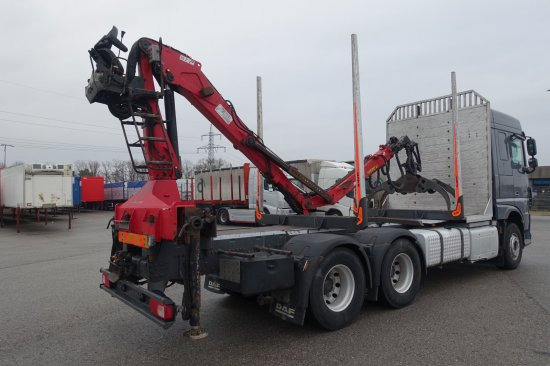 DAF FAT XF 510 mit Penz Ladekran 15Z8.70 inkl. Holzgreifer 6x4 - Tomruk kamyonu: fotoğraf 4 DAF FAT XF 510 mit Penz Ladekran 15Z8.70 inkl. Holzgreifer 6x4 - Tomruk kamyonu: fotoğraf 4