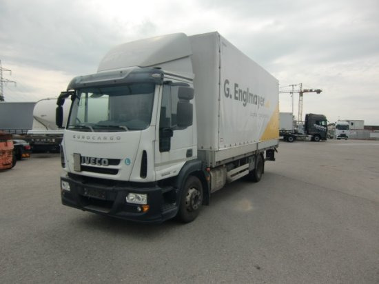 Iveco Eurocargo ML120E25 Plane mit LBW - Tenteli kamyon: fotoğraf 1 Iveco Eurocargo ML120E25 Plane mit LBW - Tenteli kamyon: fotoğraf 1