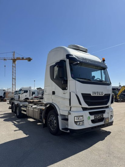 Iveco Stralis AS260SY LBW BDF, Automatik, E6, Standklkima - Konteynır taşıyıcı/ Yedek karoser kamyon: fotoğraf 3 Iveco Stralis AS260SY LBW BDF, Automatik, E6, Standklkima - Konteynır taşıyıcı/ Yedek karoser kamyon: fotoğraf 3