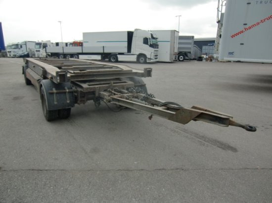 Jung Abrollanhänger TKA 18H - Kancali yükleyici/ Hidrolift römork: fotoğraf 1 Jung Abrollanhänger TKA 18H - Kancali yükleyici/ Hidrolift römork: fotoğraf 1