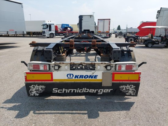 Krone AZ 18, Standard-Lafette Krone-Achsen, - Konteynır taşıyıcı/ Yedek karoser römork: fotoğraf 3 Krone AZ 18, Standard-Lafette Krone-Achsen, - Konteynır taşıyıcı/ Yedek karoser römork: fotoğraf 3