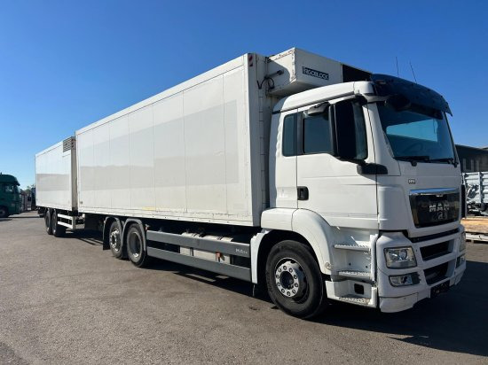 MAN 26.440 6x2-2LL Tiefkühlkoffer ohne Anhänger - Refrijeratör kamyon: fotoğraf 3 MAN 26.440 6x2-2LL Tiefkühlkoffer ohne Anhänger - Refrijeratör kamyon: fotoğraf 3