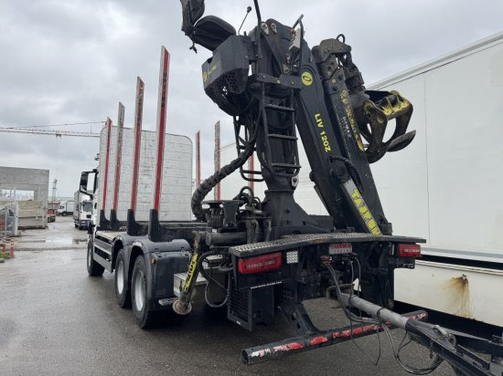 MAN TGS 33.510 BL 6x4, Intarder, Holztransporter, LIV 120Z - Tomruk kamyonu, Vinçli kamyon: fotoğraf 5 MAN TGS 33.510 BL 6x4, Intarder, Holztransporter, LIV 120Z - Tomruk kamyonu, Vinçli kamyon: fotoğraf 5