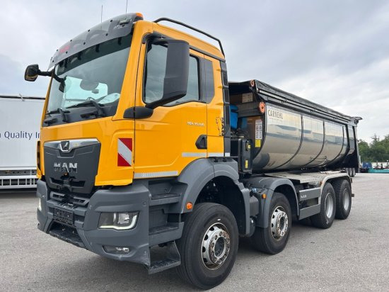 MAN TGS 35.510 8x4 Carnehl Muldenkipper, Thermomulde, Hardox - Damperli kamyon: fotoğraf 1 MAN TGS 35.510 8x4 Carnehl Muldenkipper, Thermomulde, Hardox - Damperli kamyon: fotoğraf 1