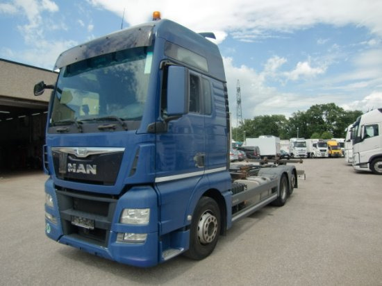 MAN TGX 26.440 XXL 6x2 Liftachse Euro 6 - Konteynır taşıyıcı/ Yedek karoser kamyon: fotoğraf 1 MAN TGX 26.440 XXL 6x2 Liftachse Euro 6 - Konteynır taşıyıcı/ Yedek karoser kamyon: fotoğraf 1