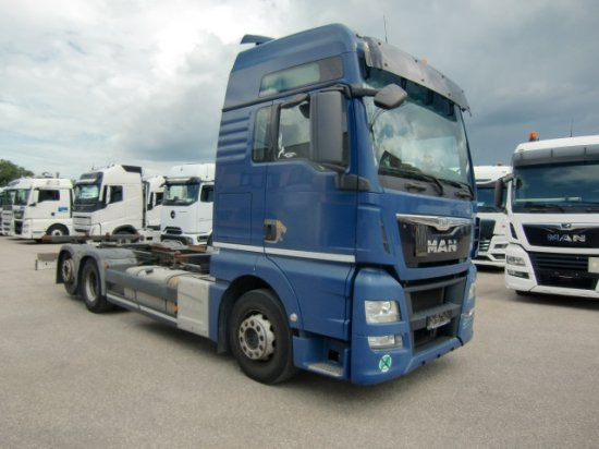 MAN TGX 26.440 XXL 6x2 Liftachse Euro 6 - Konteynır taşıyıcı/ Yedek karoser kamyon: fotoğraf 3 MAN TGX 26.440 XXL 6x2 Liftachse Euro 6 - Konteynır taşıyıcı/ Yedek karoser kamyon: fotoğraf 3