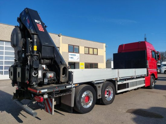 MAN TGX 26.510 BL Pritsche, Intarder, HIAB X-HIPRO 558EP-5, Alu-Felgen, Lenkachse, - Sal/ Açık kasa kamyon, Vinçli kamyon: fotoğraf 4 MAN TGX 26.510 BL Pritsche, Intarder, HIAB X-HIPRO 558EP-5, Alu-Felgen, Lenkachse, - Sal/ Açık kasa kamyon, Vinçli kamyon: fotoğraf 4