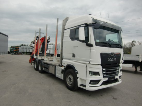 MAN TGX 33.580 BL 6x4, Intarder, Holztransporter, - Tomruk kamyonu, Vinçli kamyon: fotoğraf 3 MAN TGX 33.580 BL 6x4, Intarder, Holztransporter, - Tomruk kamyonu, Vinçli kamyon: fotoğraf 3