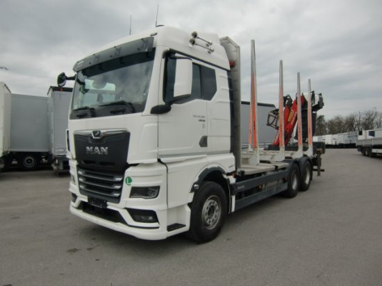 MAN TGX 33.580 BL 6x4, Intarder, Holztransporter, - Tomruk kamyonu, Vinçli kamyon: fotoğraf 1 MAN TGX 33.580 BL 6x4, Intarder, Holztransporter, - Tomruk kamyonu, Vinçli kamyon: fotoğraf 1