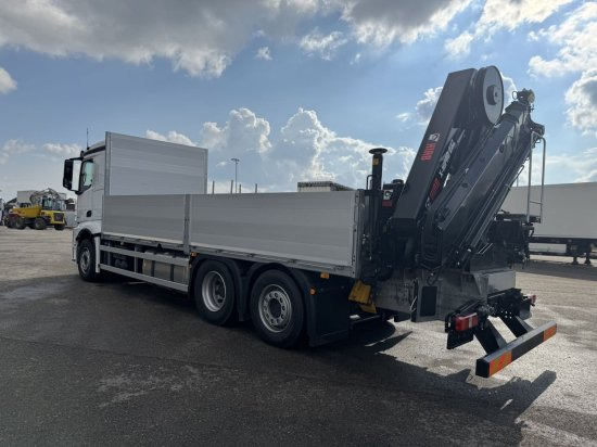 Mercedes-Benz Actros 2653, Retarder, Pritsche, Hiab Hipro 232 ES5 - Sal/ Açık kasa kamyon, Vinçli kamyon: fotoğraf 4 Mercedes-Benz Actros 2653, Retarder, Pritsche, Hiab Hipro 232 ES5 - Sal/ Açık kasa kamyon, Vinçli kamyon: fotoğraf 4