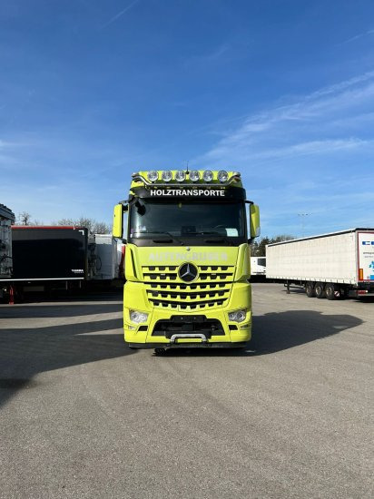 Mercedes-Benz Actros 3363 6x4, Palfinger Epsilon Kran - Tomruk kamyonu, Vinçli kamyon: fotoğraf 2 Mercedes-Benz Actros 3363 6x4, Palfinger Epsilon Kran - Tomruk kamyonu, Vinçli kamyon: fotoğraf 2