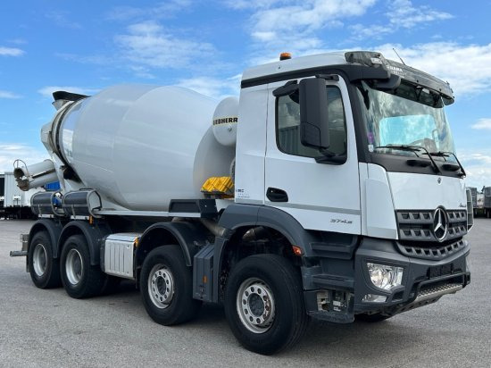 Mercedes-Benz Arocs 3743, 8x4 Betonmischer, Euro 6, 9m³ Liebherr Mischer - Transmikser: fotoğraf 2 Mercedes-Benz Arocs 3743, 8x4 Betonmischer, Euro 6, 9m³ Liebherr Mischer - Transmikser: fotoğraf 2