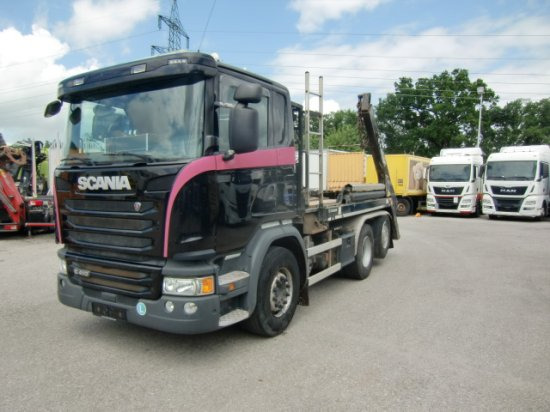 Scania G410 Absetzer, Automatik, E6 6x2 Lenk und Liftachse - Damperli kamyon: fotoğraf 1 Scania G410 Absetzer, Automatik, E6 6x2 Lenk und Liftachse - Damperli kamyon: fotoğraf 1