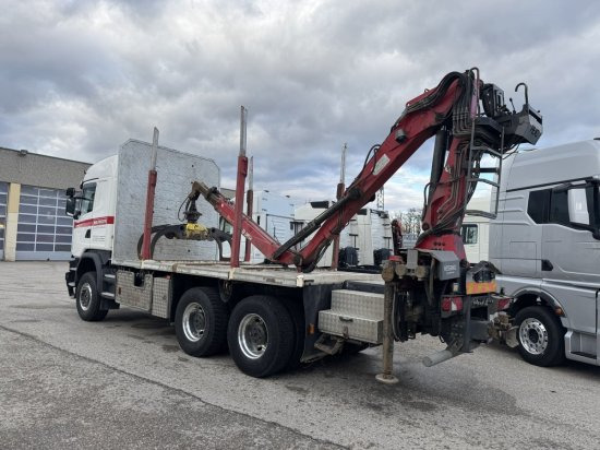 Scania G490 6X6 Blatt-Blatt Penz Kran 12.Z8.70 - Tomruk kamyonu, Vinçli kamyon: fotoğraf 4 Scania G490 6X6 Blatt-Blatt Penz Kran 12.Z8.70 - Tomruk kamyonu, Vinçli kamyon: fotoğraf 4