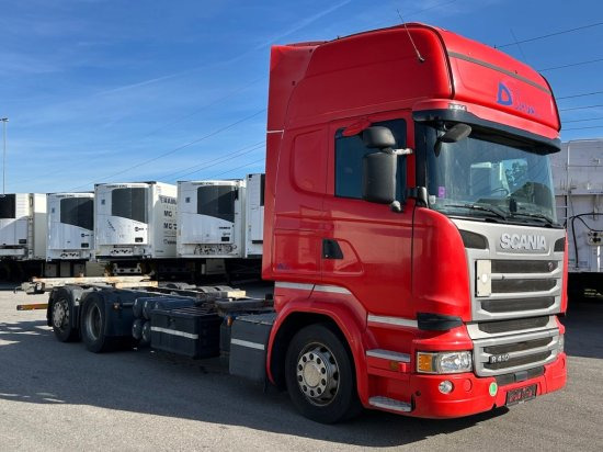 Scania R410 6x2 Topline, BDF, E6, Automatik, Redarter, Standklima, Liftachse - Konteynır taşıyıcı/ Yedek karoser kamyon: fotoğraf 3 Scania R410 6x2 Topline, BDF, E6, Automatik, Redarter, Standklima, Liftachse - Konteynır taşıyıcı/ Yedek karoser kamyon: fotoğraf 3