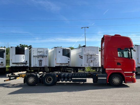 Scania R410 6x2 Topline, BDF, E6, Automatik, Redarter, Standklima, Liftachse - Konteynır taşıyıcı/ Yedek karoser kamyon: fotoğraf 4 Scania R410 6x2 Topline, BDF, E6, Automatik, Redarter, Standklima, Liftachse - Konteynır taşıyıcı/ Yedek karoser kamyon: fotoğraf 4