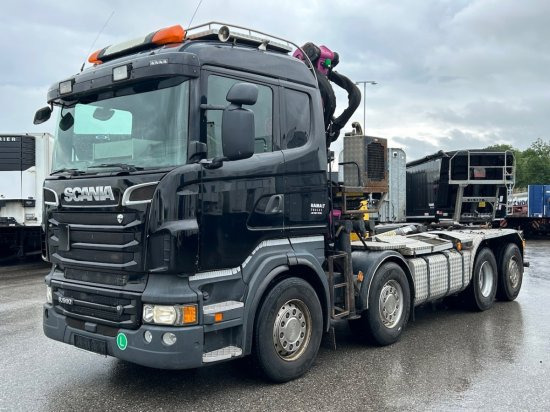 Scania R560 8x2, Schrottkran, E5, Lenk-Lift-Achse - Kancalı yükleyici kamyon, Vinçli kamyon: fotoğraf 3 Scania R560 8x2, Schrottkran, E5, Lenk-Lift-Achse - Kancalı yükleyici kamyon, Vinçli kamyon: fotoğraf 3