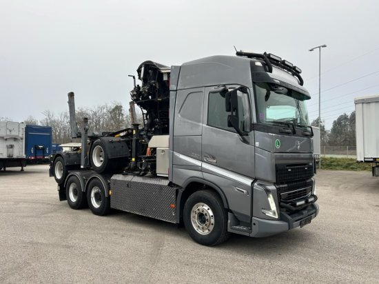 Volvo FH 16 650 6x4 Langholzzug + Doll M2K-9L Nachläufer mit Palfinger Epsilon S260C96, I-Shift, Retarder, - Tomruk kamyonu, Vinçli kamyon: fotoğraf 3 Volvo FH 16 650 6x4 Langholzzug + Doll M2K-9L Nachläufer mit Palfinger Epsilon S260C96, I-Shift, Retarder, - Tomruk kamyonu, Vinçli kamyon: fotoğraf 3