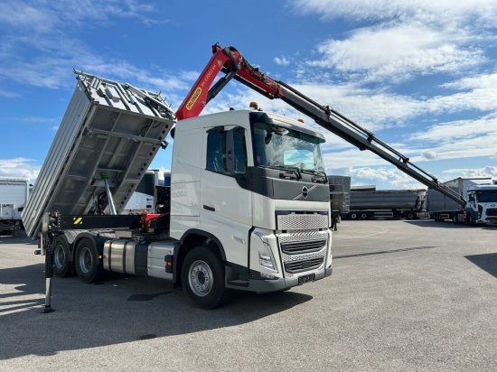 Volvo FH 500 3-Seiten Kipper mit Palfinger PK22002EH, Retarder - Damperli kamyon: fotoğraf 1 Volvo FH 500 3-Seiten Kipper mit Palfinger PK22002EH, Retarder - Damperli kamyon: fotoğraf 1