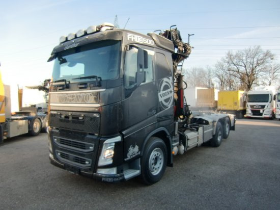 Volvo FH 500 6x2, Schrottkran, Waage, E6, Liftachse - Kancalı yükleyici kamyon, Vinçli kamyon: fotoğraf 1 Volvo FH 500 6x2, Schrottkran, Waage, E6, Liftachse - Kancalı yükleyici kamyon, Vinçli kamyon: fotoğraf 1