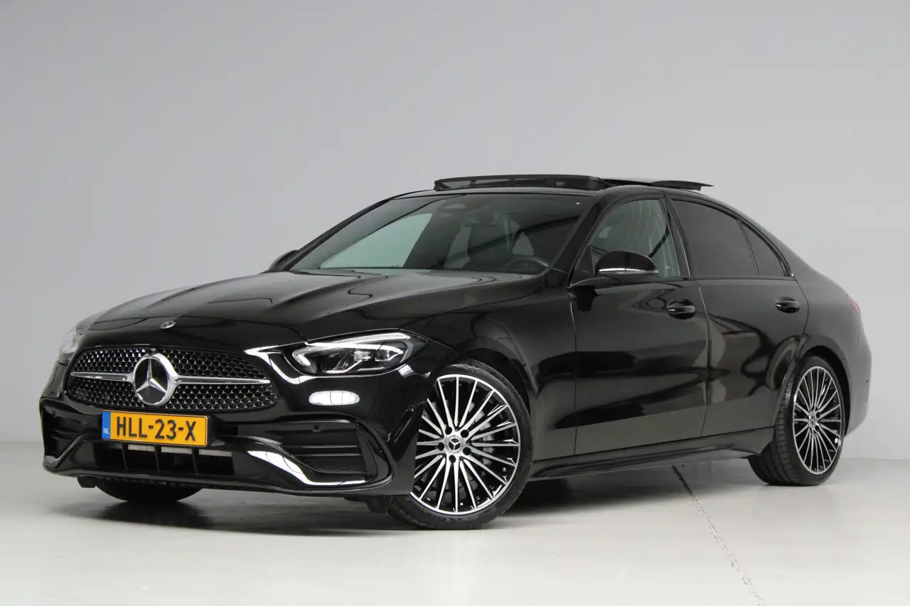Mercedes-Benz C-klasse AMG-line (Nightpakket, Sfeerverlichting, - Sedan araba: fotoğraf 1 Mercedes-Benz C-klasse AMG-line (Nightpakket, Sfeerverlichting, - Sedan araba: fotoğraf 1