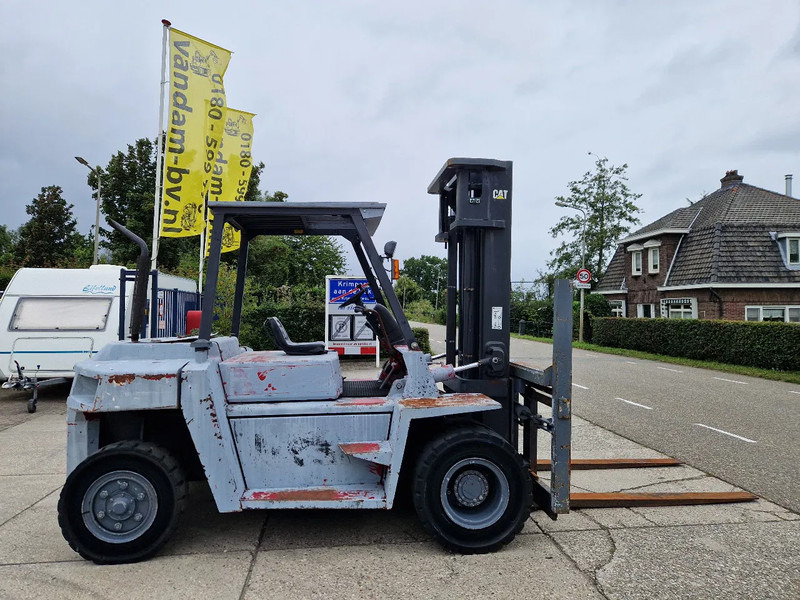 Caterpillar DP60 met geïntegreerde sideshift - Dizel forklift: fotoğraf 2 Caterpillar DP60 met geïntegreerde sideshift - Dizel forklift: fotoğraf 2