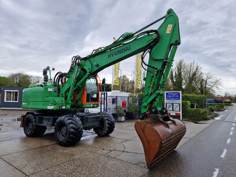 Hyundai Robex 160W-9A met 6-cilinder Cummins motor - Tekerlekli ekskavatör: fotoğraf 3 Hyundai Robex 160W-9A met 6-cilinder Cummins motor - Tekerlekli ekskavatör: fotoğraf 3