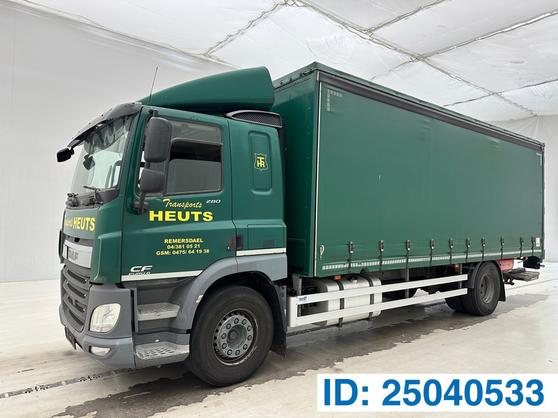 DAF CF 280 - Tenteli kamyon: fotoğraf 1 DAF CF 280 - Tenteli kamyon: fotoğraf 1