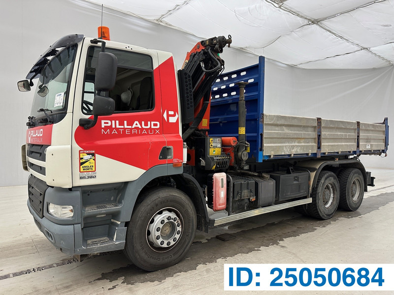 DAF CF85.360 - 6x4 - Damperli kamyon, Vinçli kamyon: fotoğraf 1 DAF CF85.360 - 6x4 - Damperli kamyon, Vinçli kamyon: fotoğraf 1