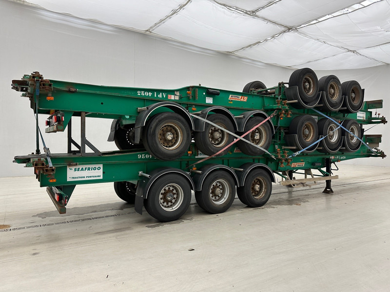 Fruehauf 4 x Skelet 2 x 20-40 ft - Konteynır taşıyıcı/ Yedek karoser dorse: fotoğraf 5 Fruehauf 4 x Skelet 2 x 20-40 ft - Konteynır taşıyıcı/ Yedek karoser dorse: fotoğraf 5