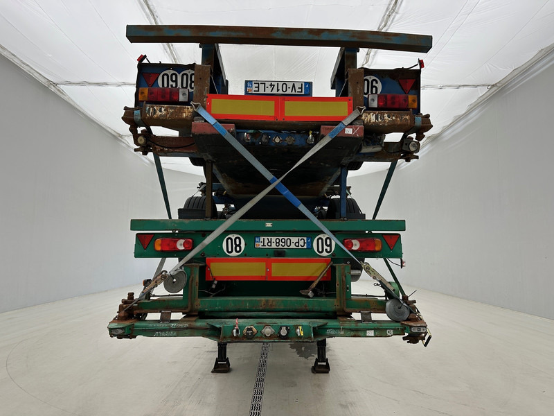 Fruehauf 4x Skelet 2 x 20-40 ft - Konteynır taşıyıcı/ Yedek karoser dorse: fotoğraf 2 Fruehauf 4x Skelet 2 x 20-40 ft - Konteynır taşıyıcı/ Yedek karoser dorse: fotoğraf 2