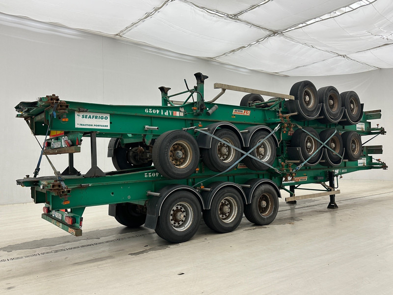 GT Trailers 4 x Skelet 2 x 20-40 ft - Konteynır taşıyıcı/ Yedek karoser dorse: fotoğraf 4 GT Trailers 4 x Skelet 2 x 20-40 ft - Konteynır taşıyıcı/ Yedek karoser dorse: fotoğraf 4