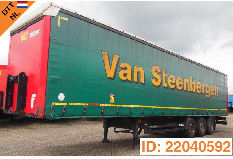 Kögel Tautliner coil - Tenteli dorse: fotoğraf 1 Kögel Tautliner coil - Tenteli dorse: fotoğraf 1