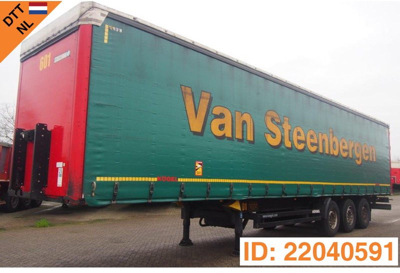 Kögel Tautliner coil - Tenteli dorse: fotoğraf 1 Kögel Tautliner coil - Tenteli dorse: fotoğraf 1